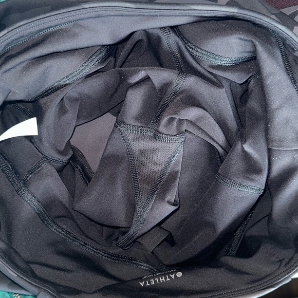 Athleta Match Point Supportive Athletic Skort w/ 5 Pockets in Black Camo Sz M - Picture 10 of 13